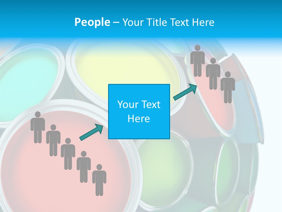 Low Object Stream PowerPoint Template