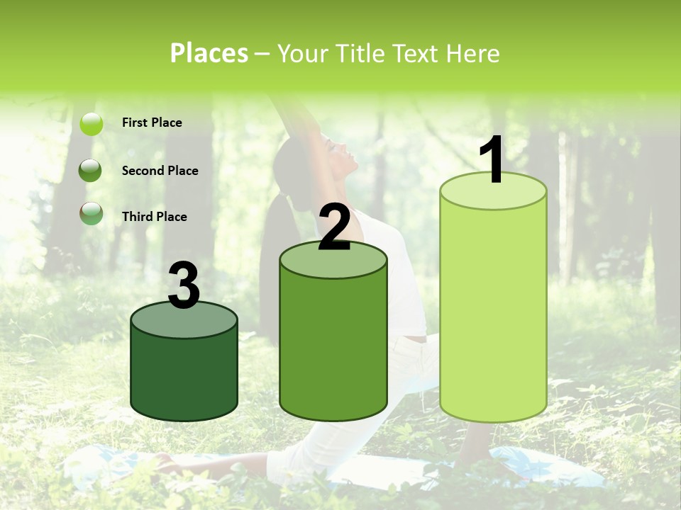 Yoga Trees Care PowerPoint Template