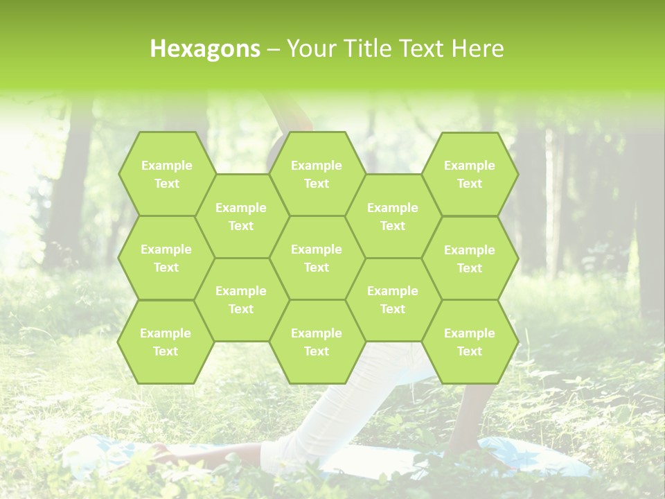 Yoga Trees Care PowerPoint Template