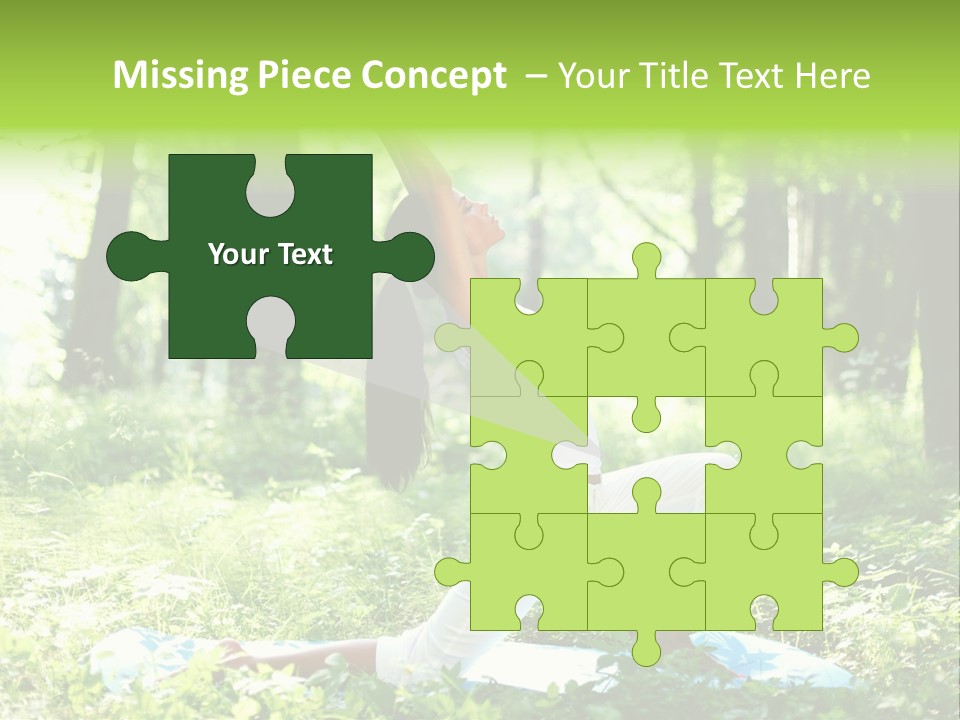 Yoga Trees Care PowerPoint Template