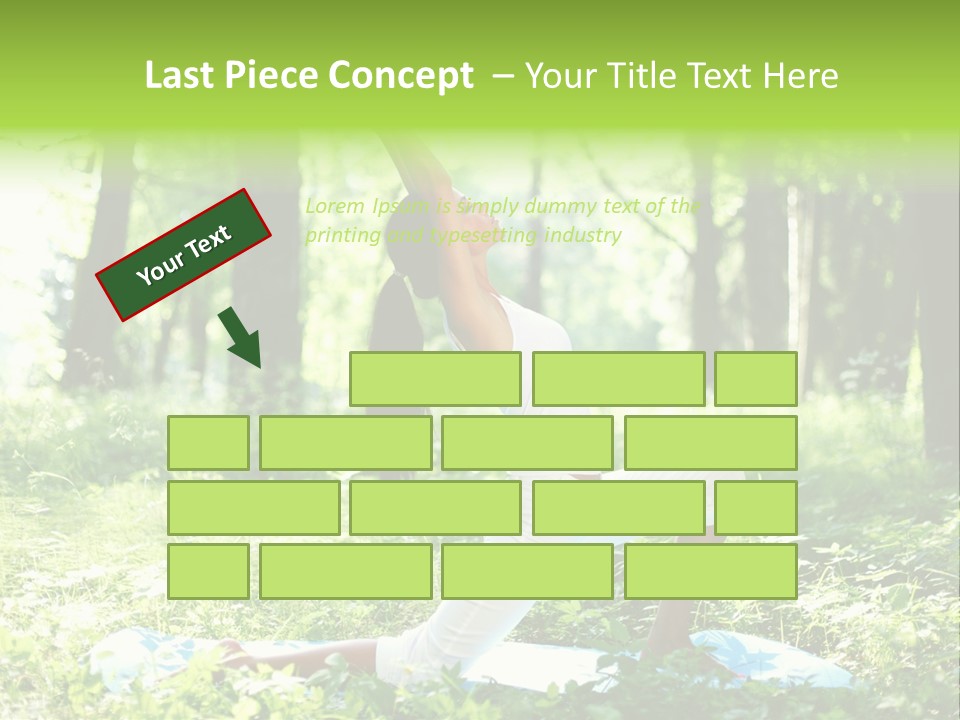 Yoga Trees Care PowerPoint Template