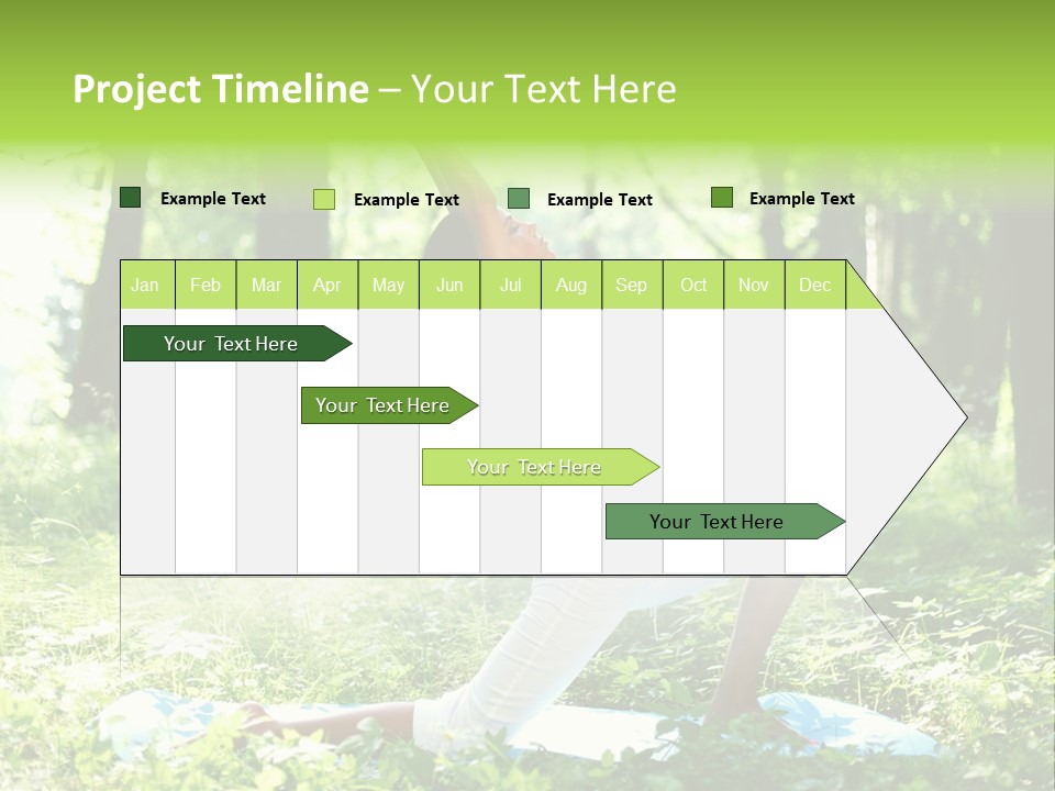 Yoga Trees Care PowerPoint Template