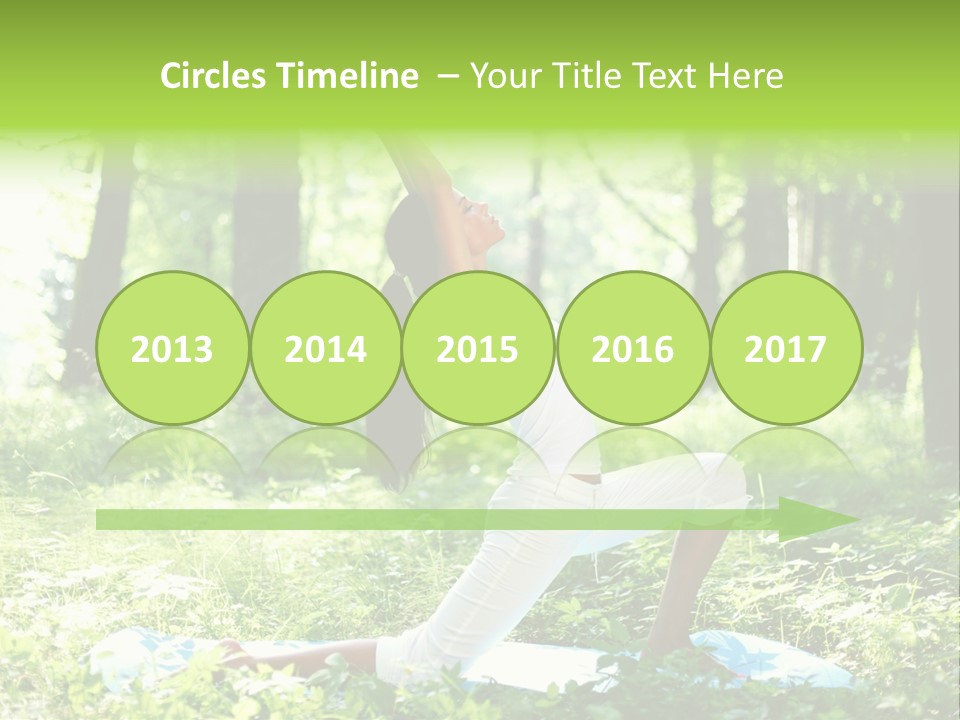 Yoga Trees Care PowerPoint Template