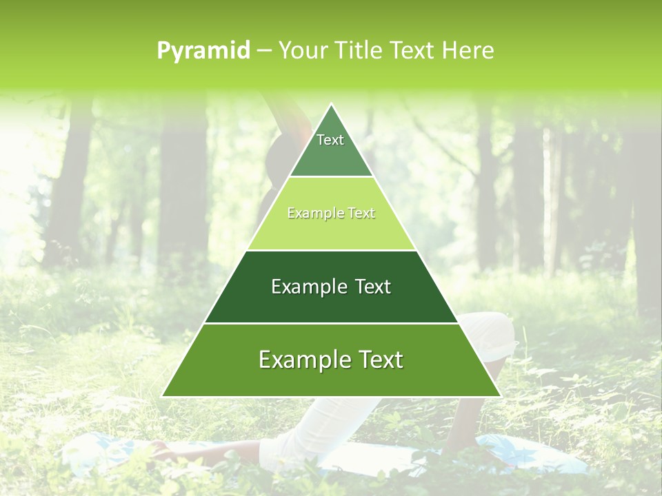 Yoga Trees Care PowerPoint Template