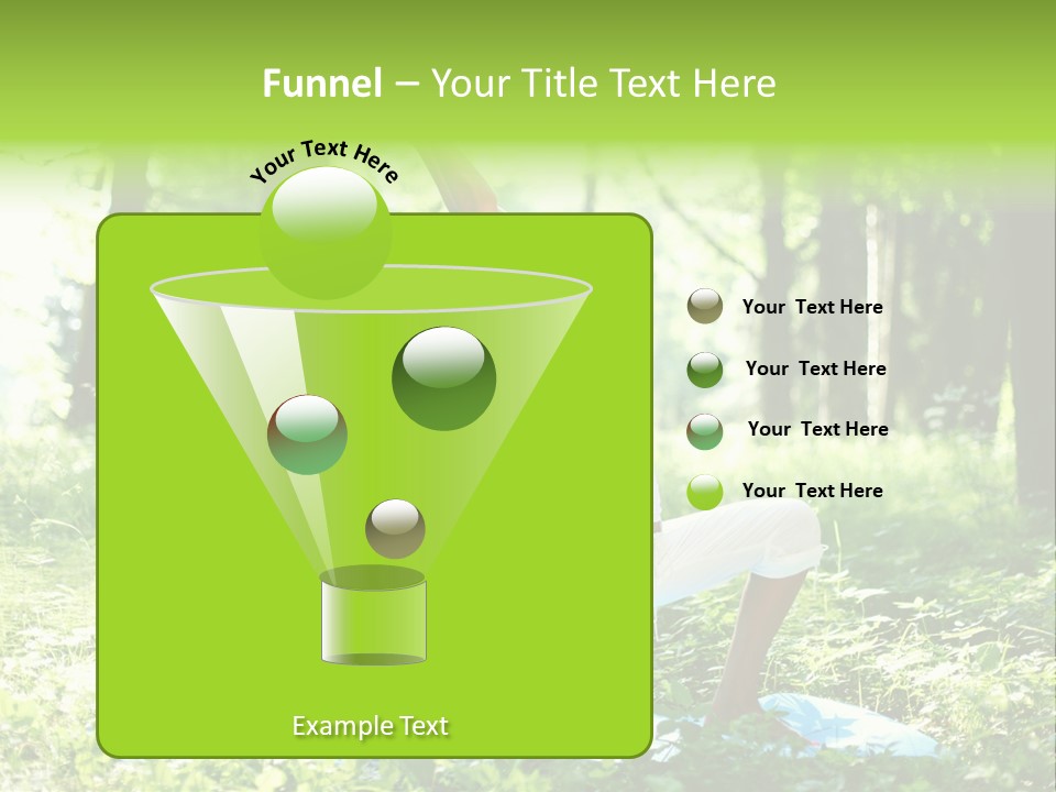Yoga Trees Care PowerPoint Template