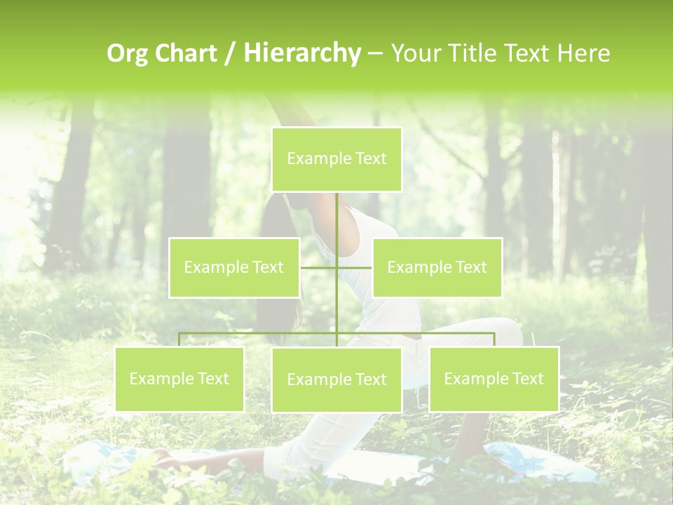 Yoga Trees Care PowerPoint Template