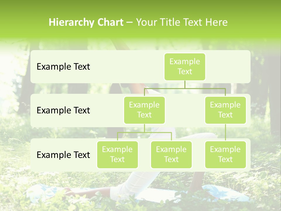 Yoga Trees Care PowerPoint Template