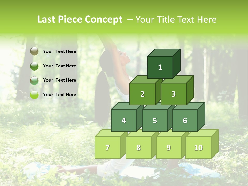 Yoga Trees Care PowerPoint Template