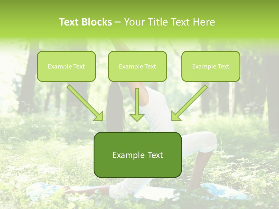 Yoga Trees Care PowerPoint Template