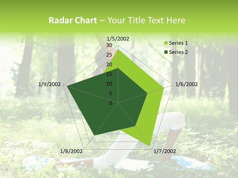 Yoga Trees Care PowerPoint Template