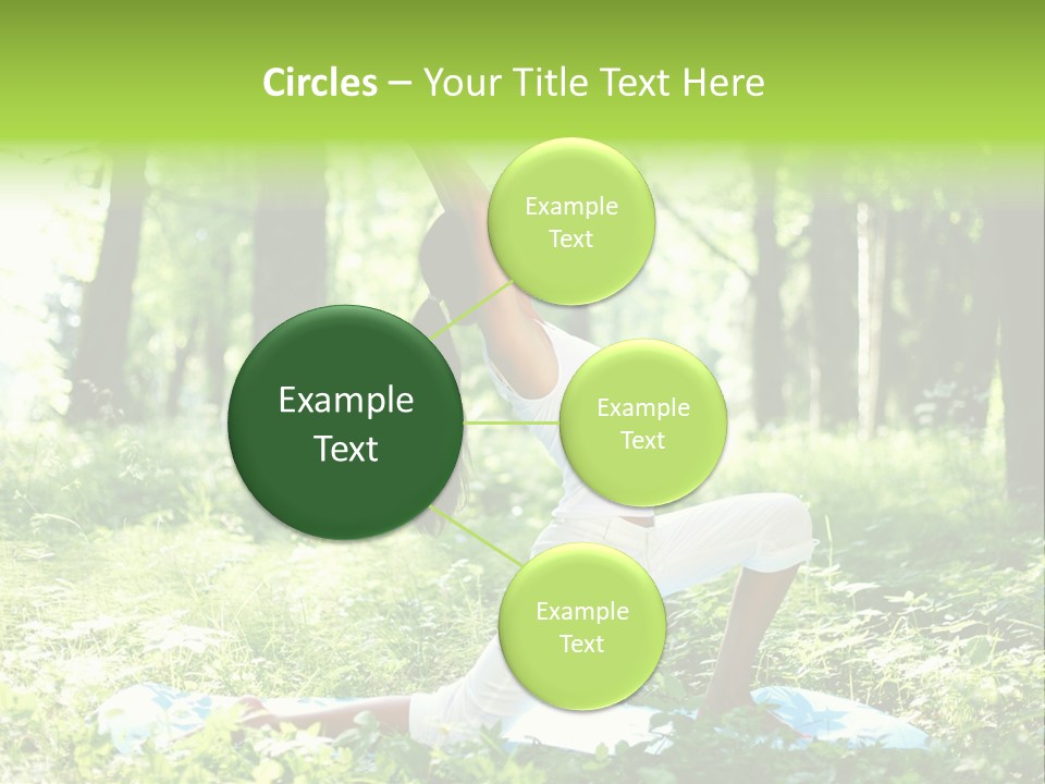 Yoga Trees Care PowerPoint Template