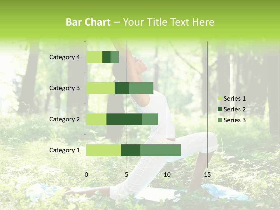 Yoga Trees Care PowerPoint Template