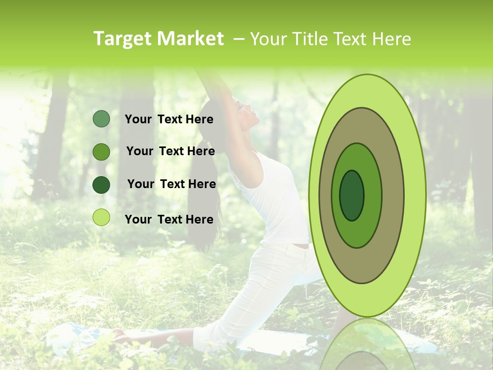 Yoga Trees Care PowerPoint Template