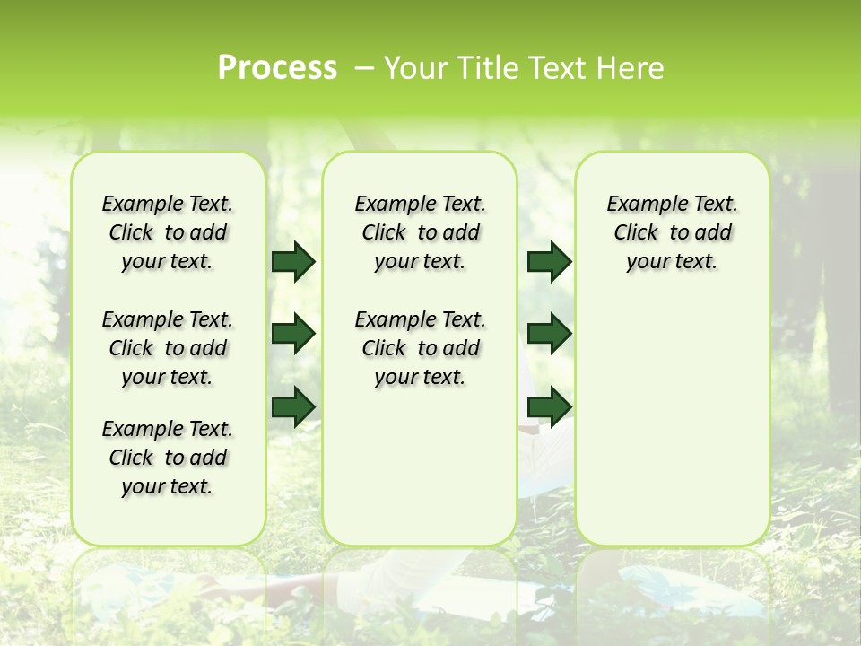 Yoga Trees Care PowerPoint Template