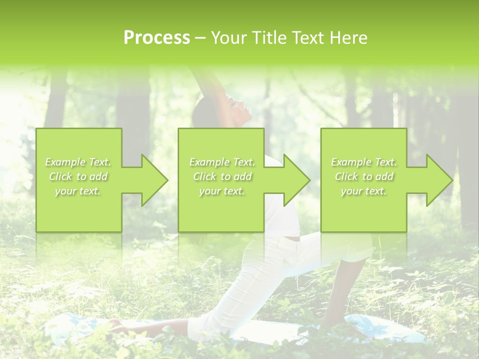 Yoga Trees Care PowerPoint Template