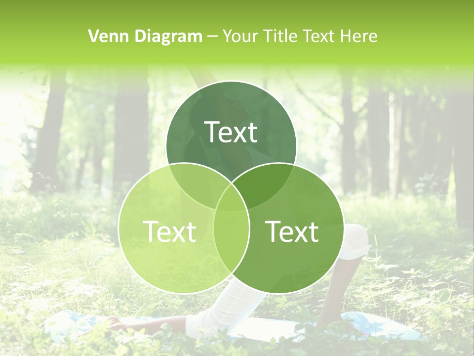 Yoga Trees Care PowerPoint Template