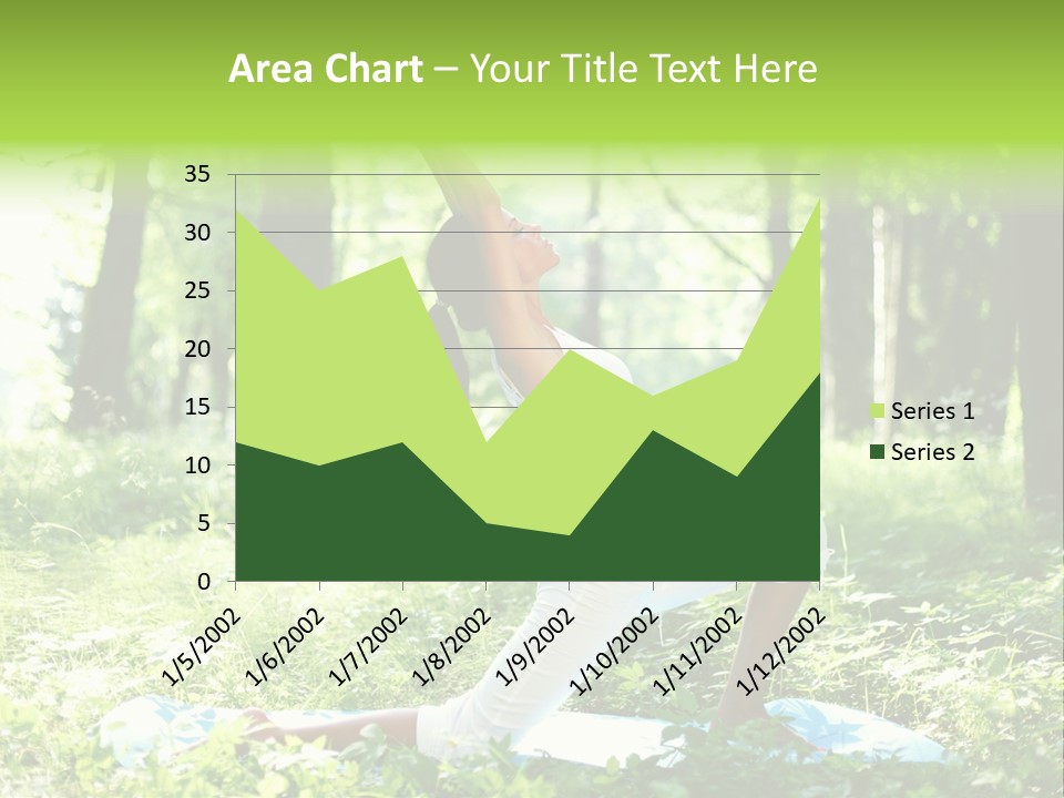 Yoga Trees Care PowerPoint Template