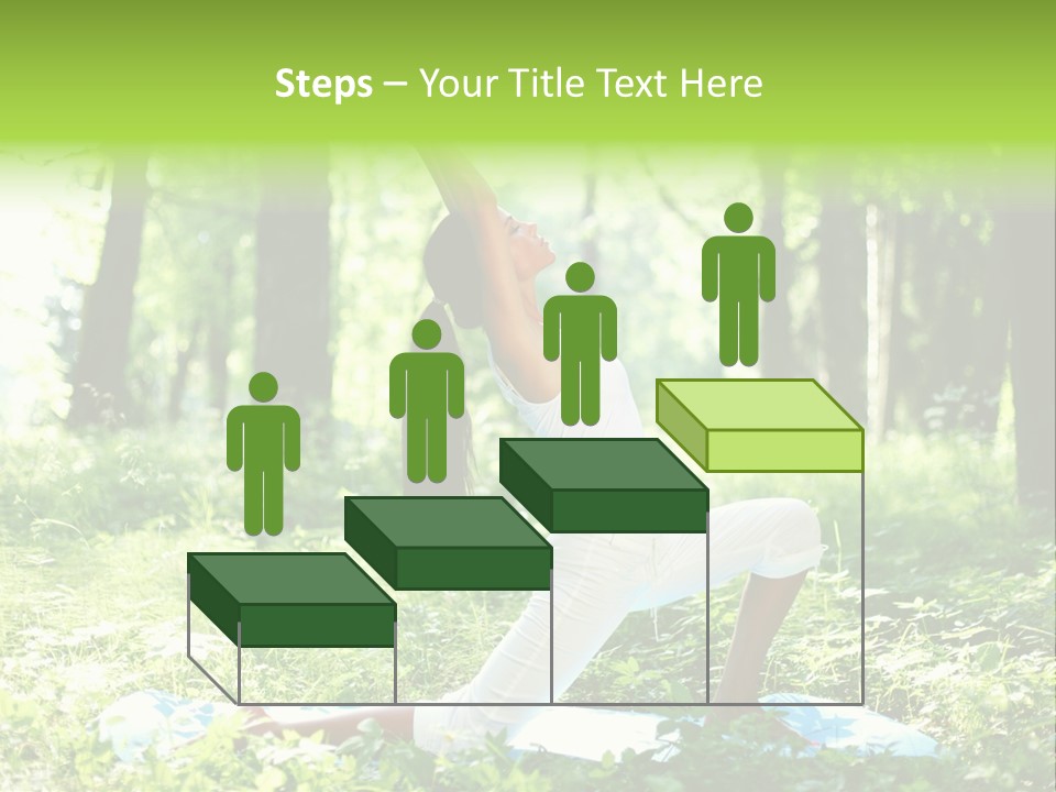 Yoga Trees Care PowerPoint Template