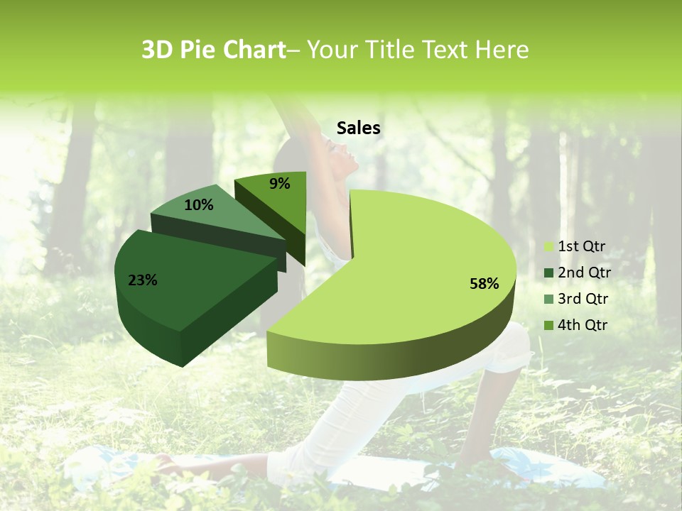 Yoga Trees Care PowerPoint Template