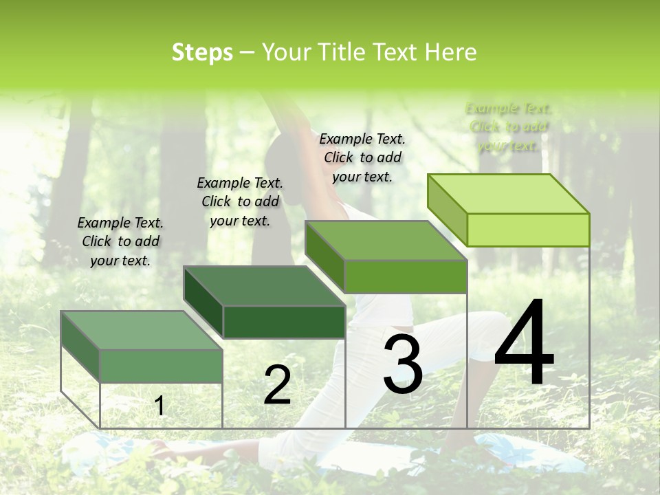 Yoga Trees Care PowerPoint Template