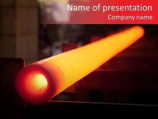 Iron Alloy Technology PowerPoint Template