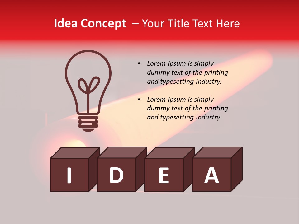 Iron Alloy Technology PowerPoint Template