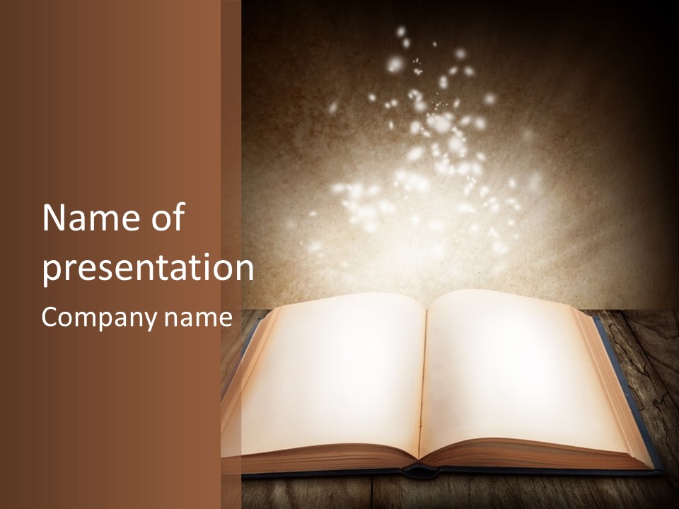 Fantasy Paper Blank PowerPoint Template