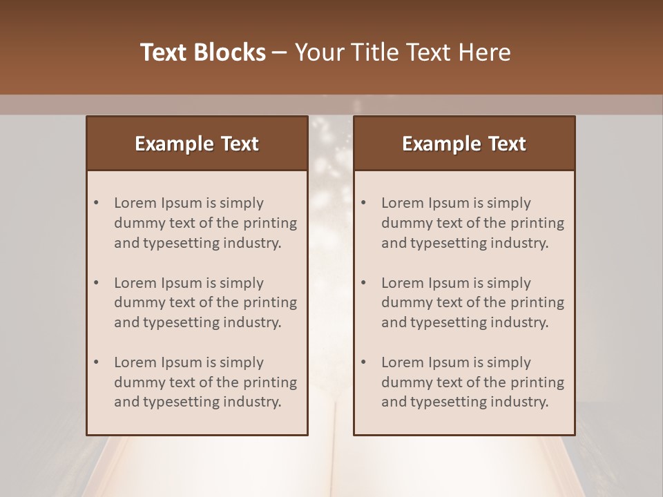 Fantasy Paper Blank PowerPoint Template