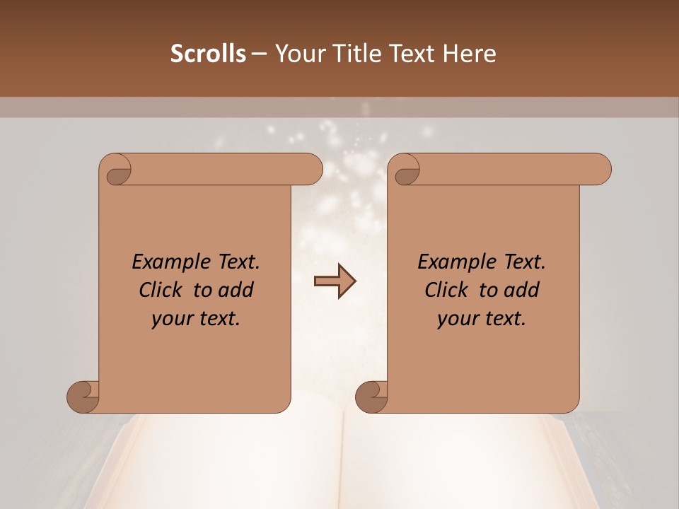 Fantasy Paper Blank PowerPoint Template