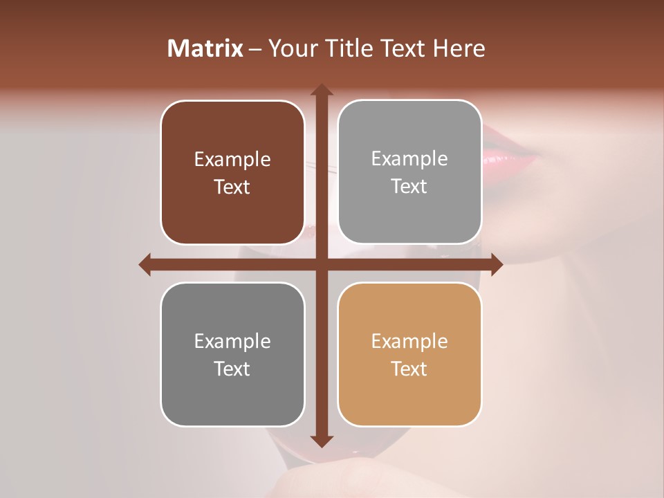 Female Enjoyment Bare PowerPoint Template