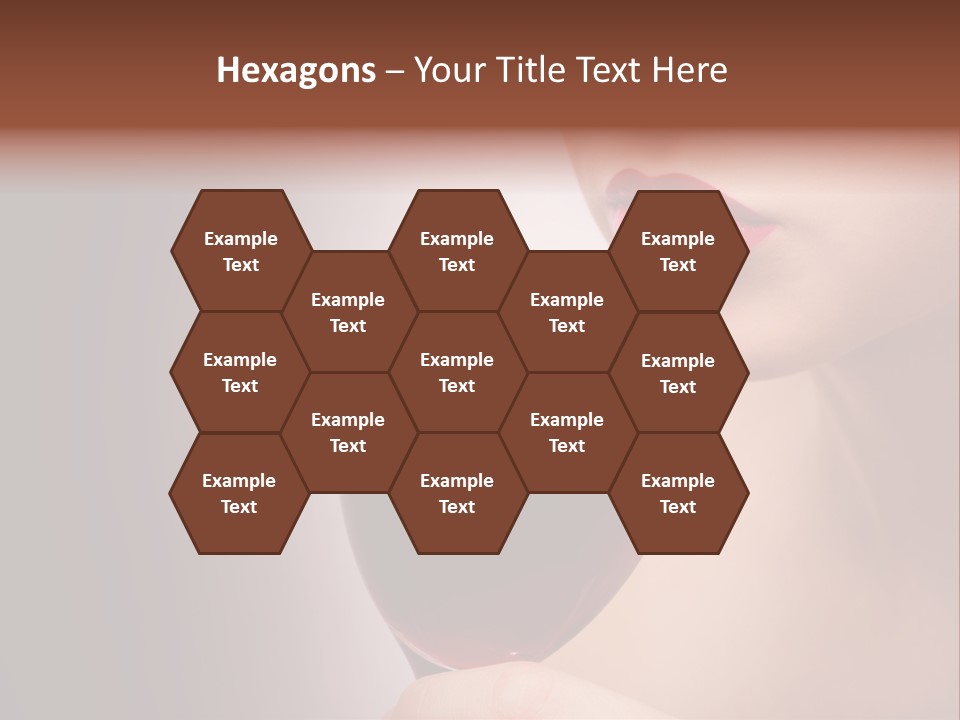 Female Enjoyment Bare PowerPoint Template