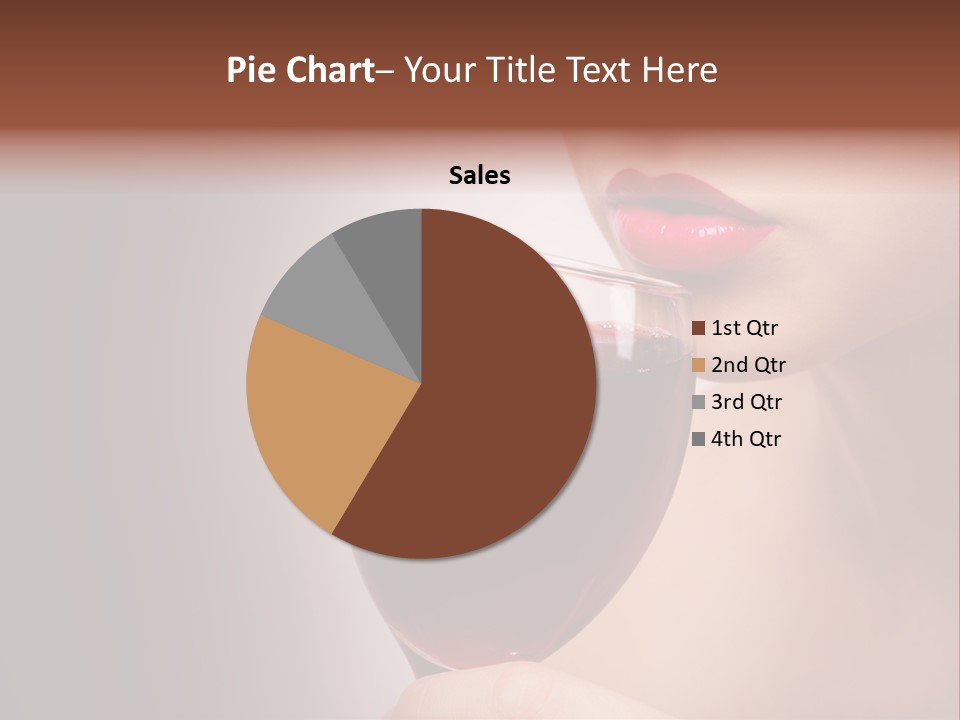 Female Enjoyment Bare PowerPoint Template