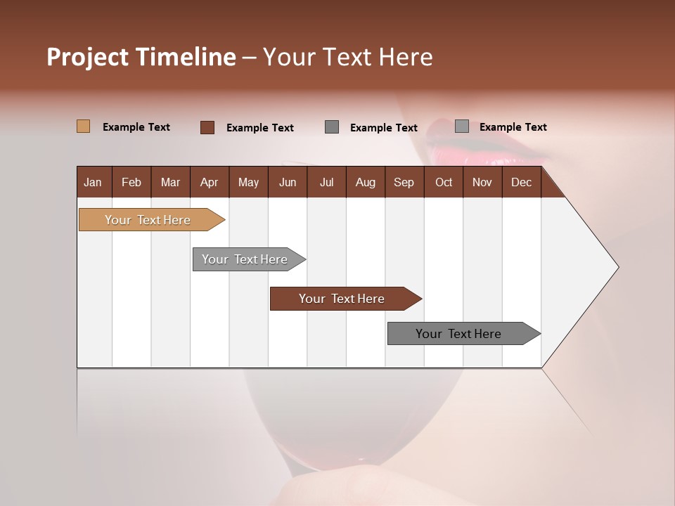 Female Enjoyment Bare PowerPoint Template