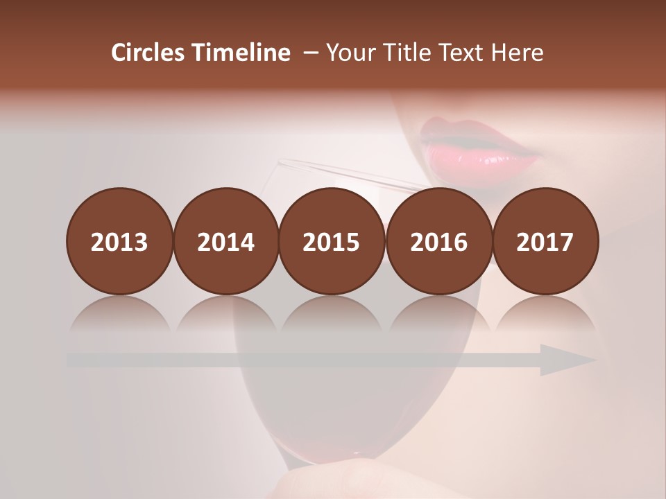 Female Enjoyment Bare PowerPoint Template