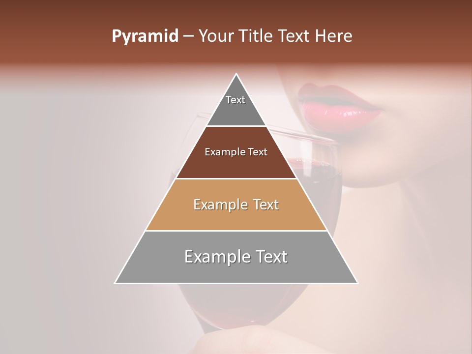 Female Enjoyment Bare PowerPoint Template