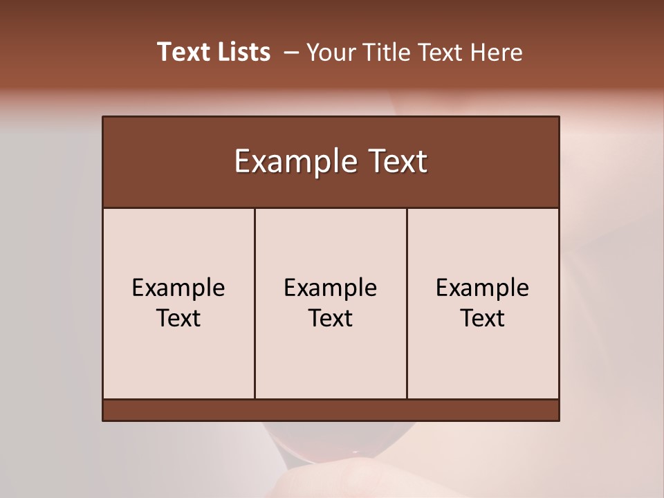 Female Enjoyment Bare PowerPoint Template