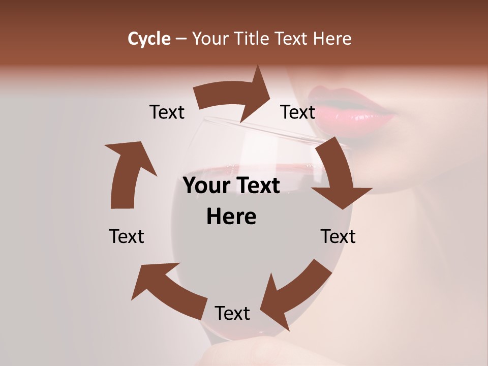 Female Enjoyment Bare PowerPoint Template