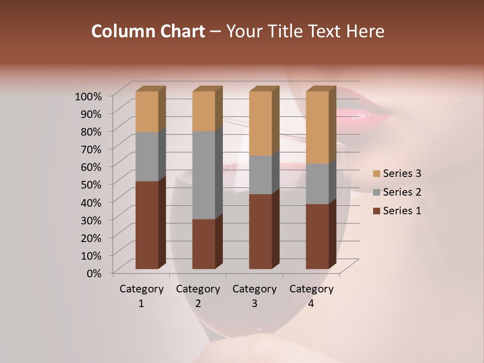 Female Enjoyment Bare PowerPoint Template