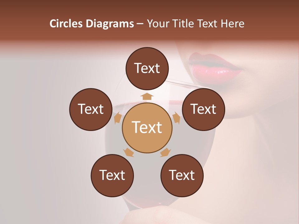 Female Enjoyment Bare PowerPoint Template