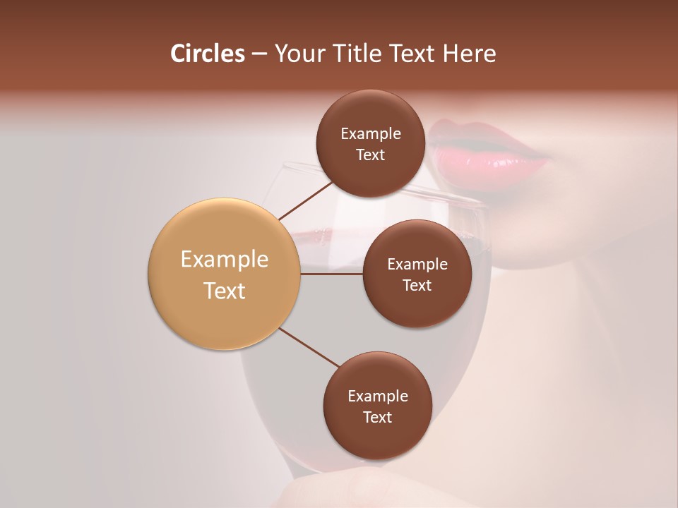 Female Enjoyment Bare PowerPoint Template