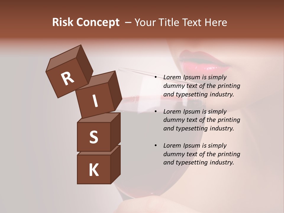 Female Enjoyment Bare PowerPoint Template