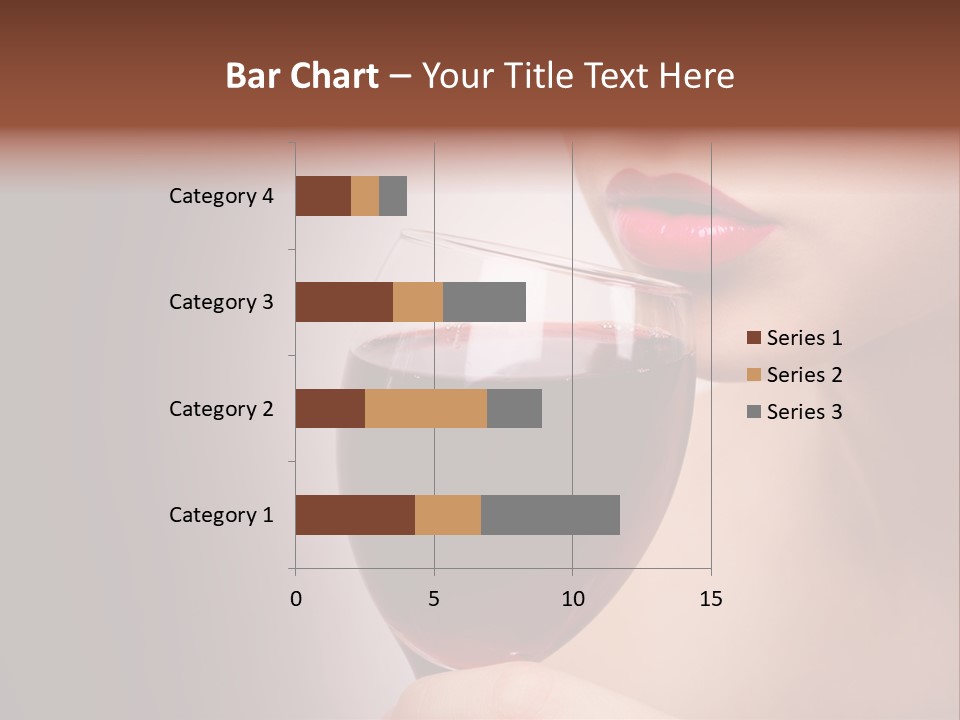 Female Enjoyment Bare PowerPoint Template