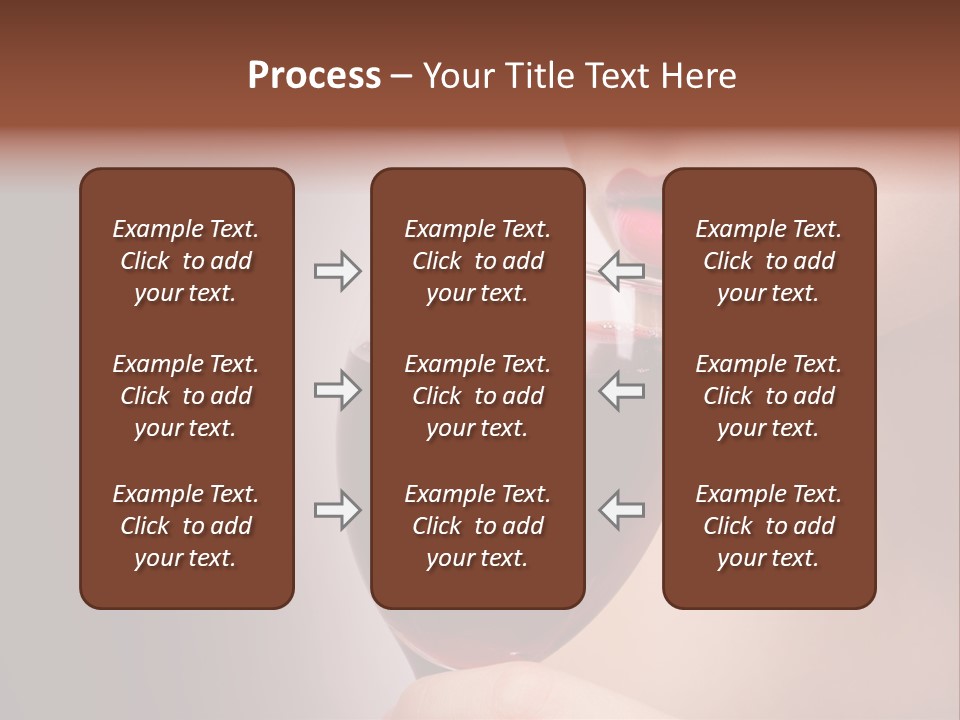 Female Enjoyment Bare PowerPoint Template