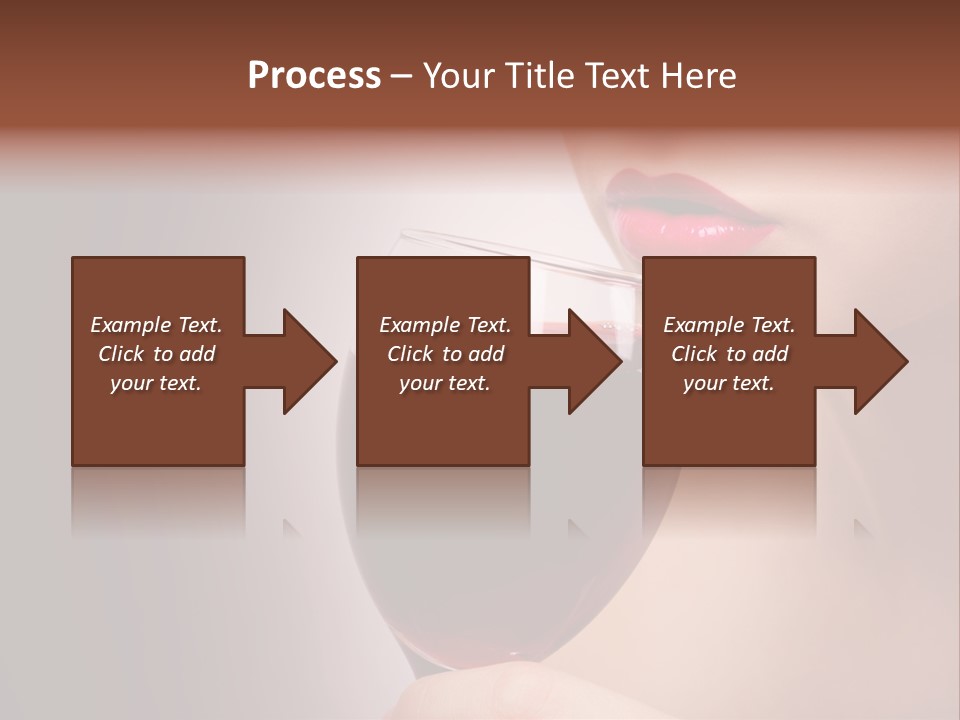 Female Enjoyment Bare PowerPoint Template