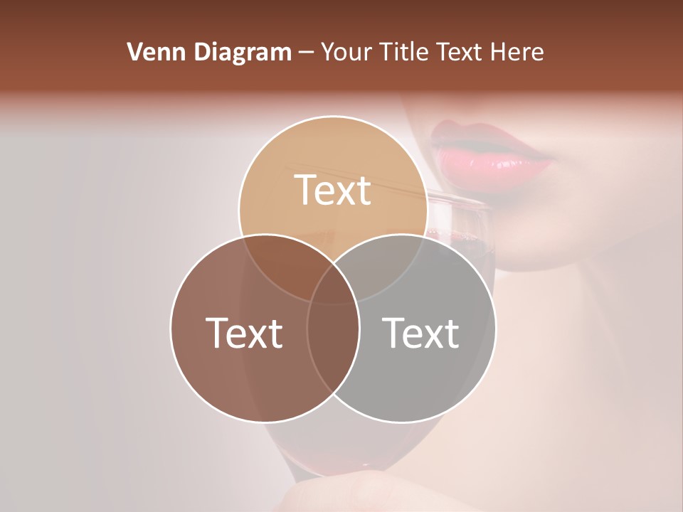 Female Enjoyment Bare PowerPoint Template