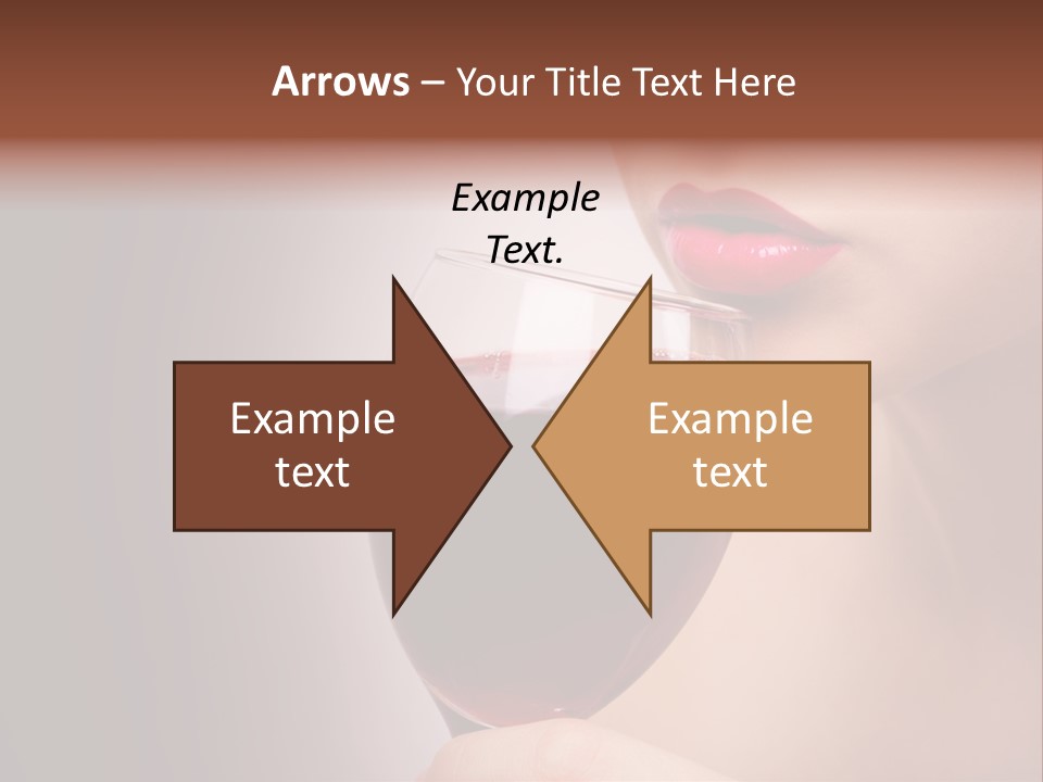 Female Enjoyment Bare PowerPoint Template