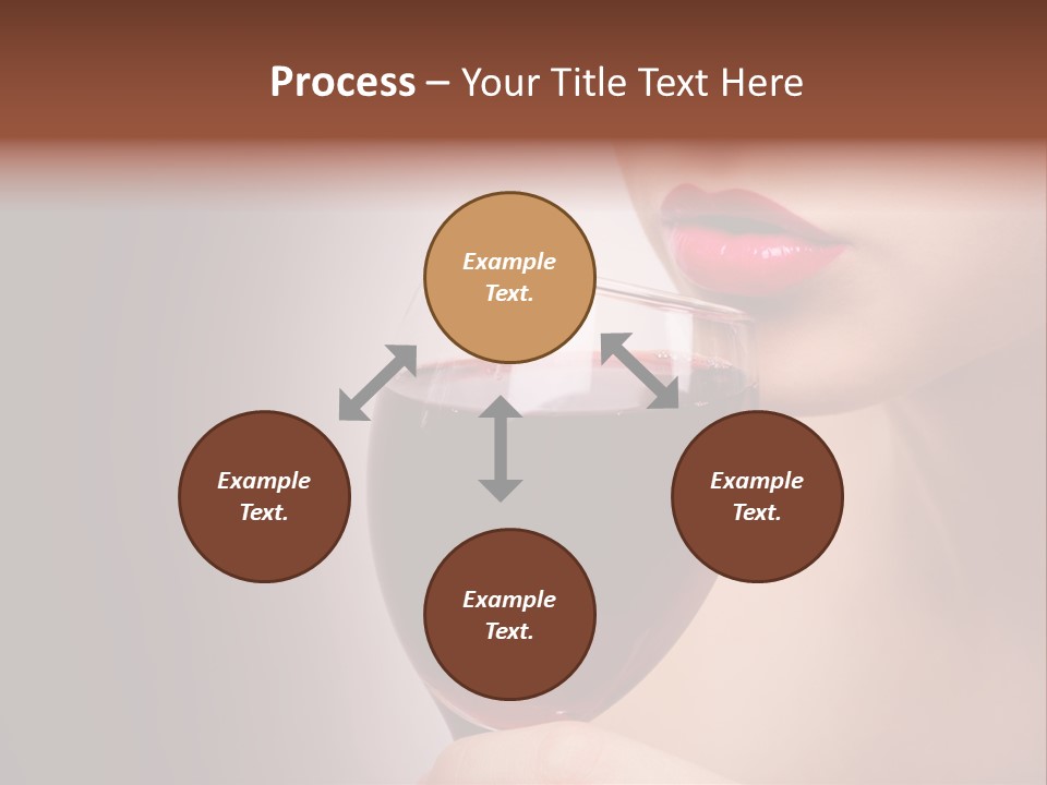 Female Enjoyment Bare PowerPoint Template