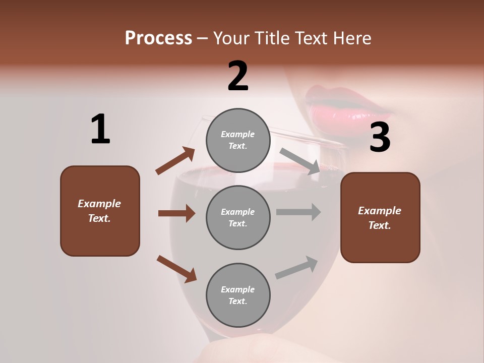 Female Enjoyment Bare PowerPoint Template