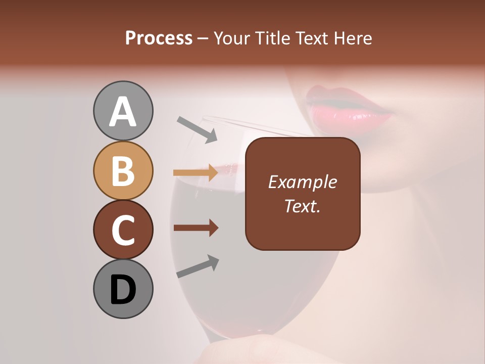 Female Enjoyment Bare PowerPoint Template