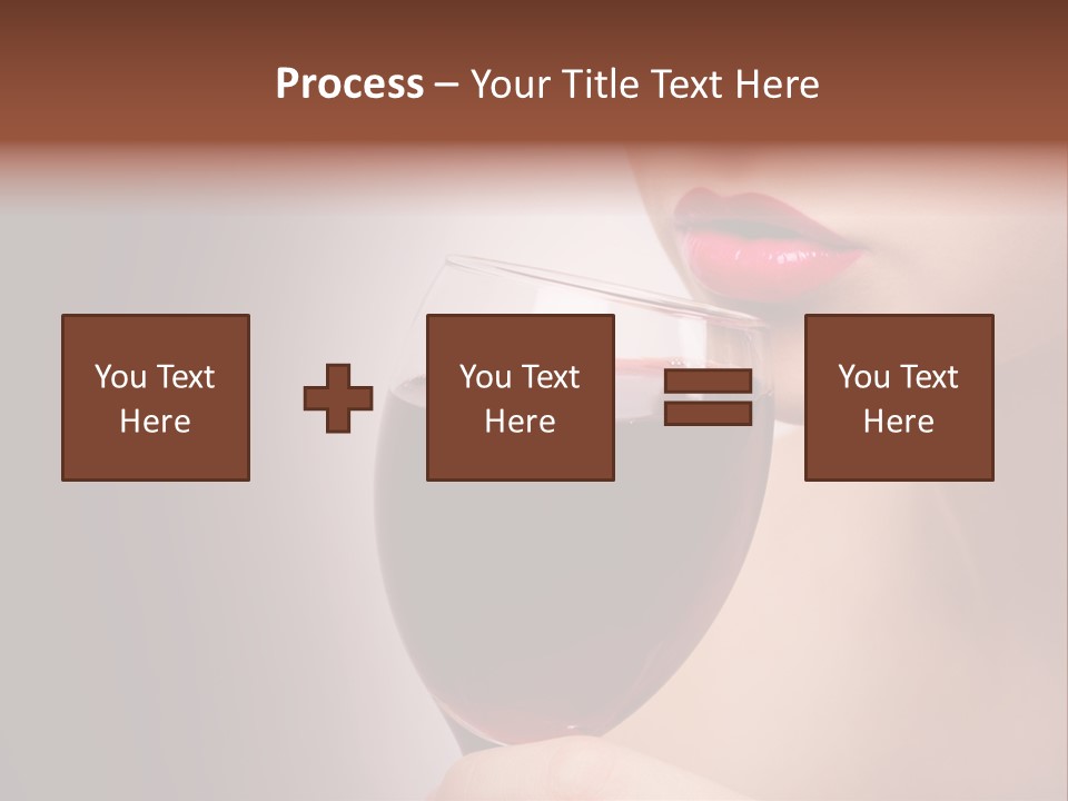 Female Enjoyment Bare PowerPoint Template